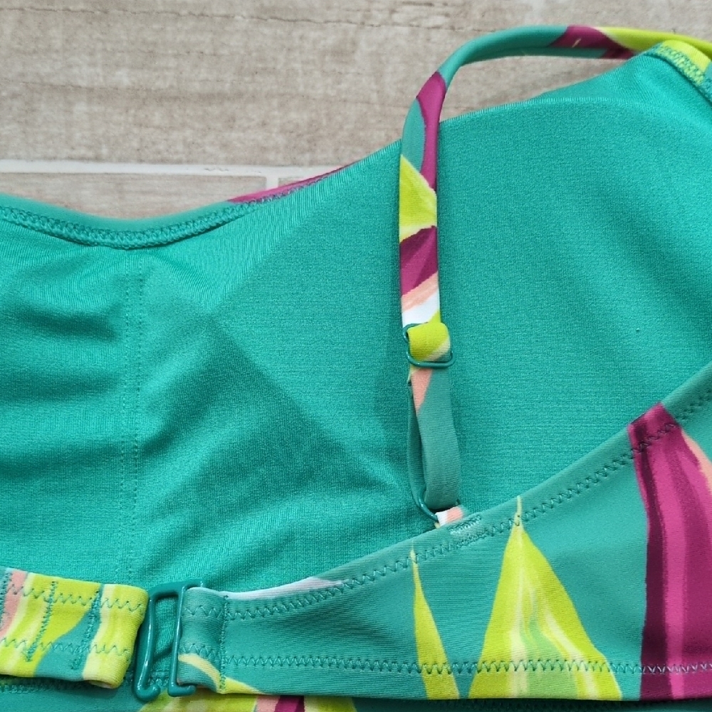 Old Navy Tropical Colorful Bikini Top - Picture 7 of 7